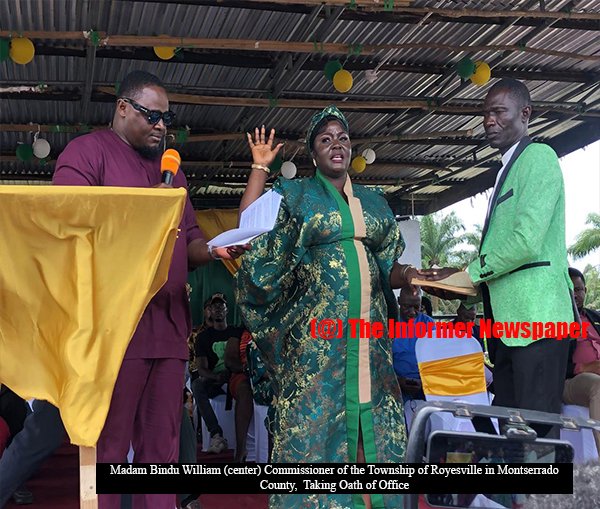 Madam Bindu William, Royersville Comm