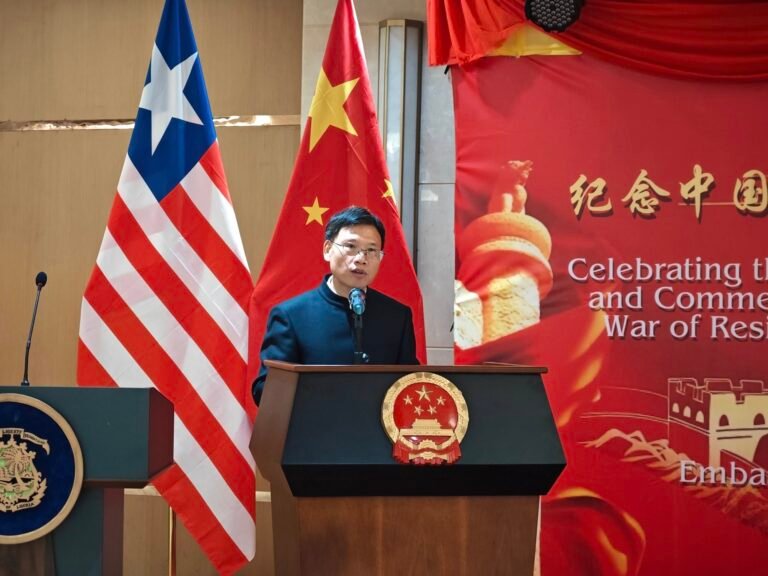 H.E. Yin Chengwu, the Chinese Ambassador to Liberia