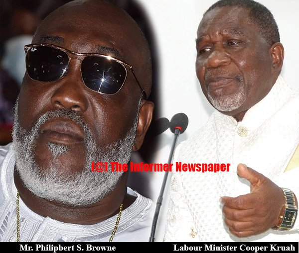 Mr. Browne and Min. Kruah