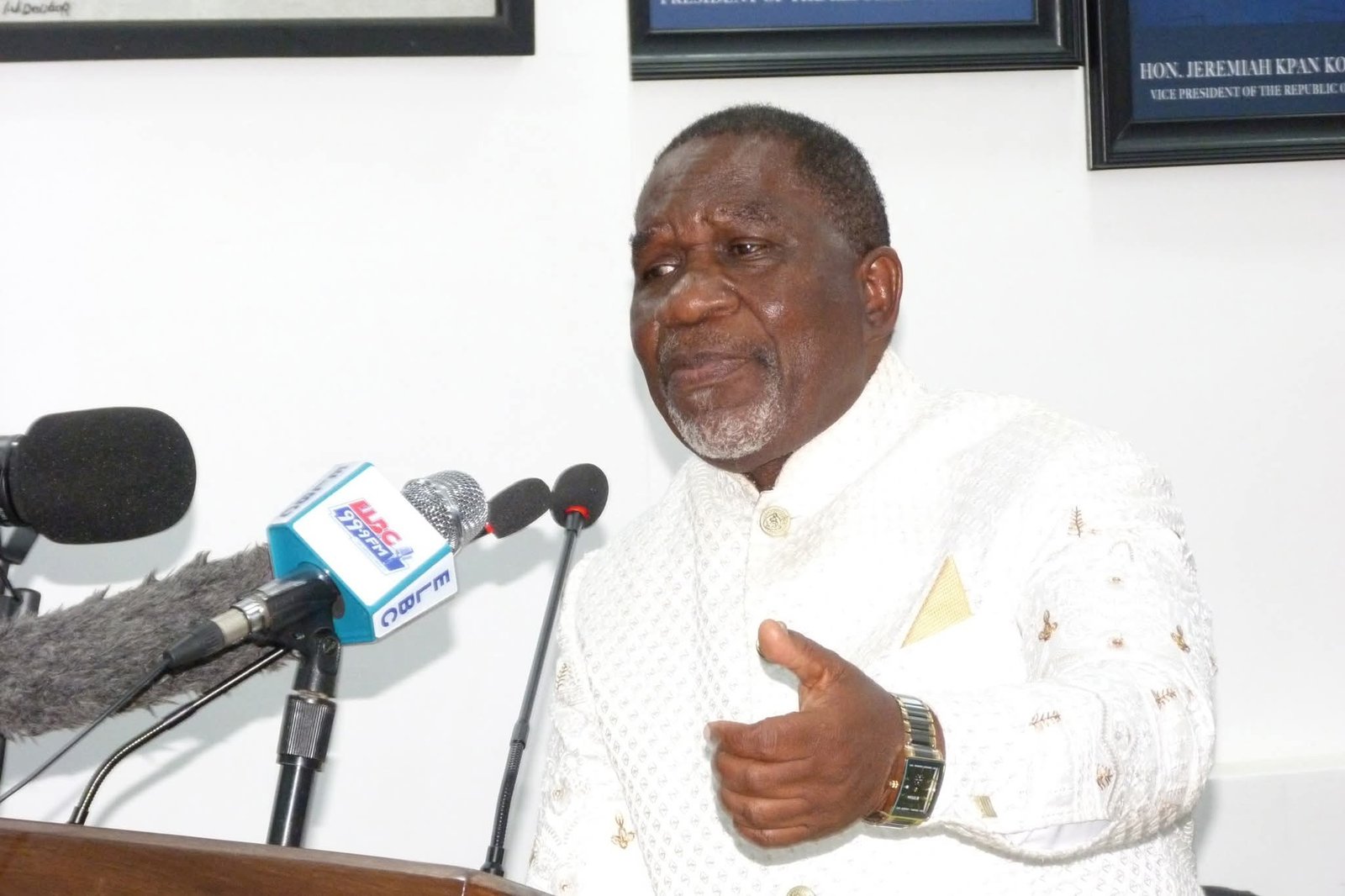 Labour Minister Cllr. Cooper Kruah